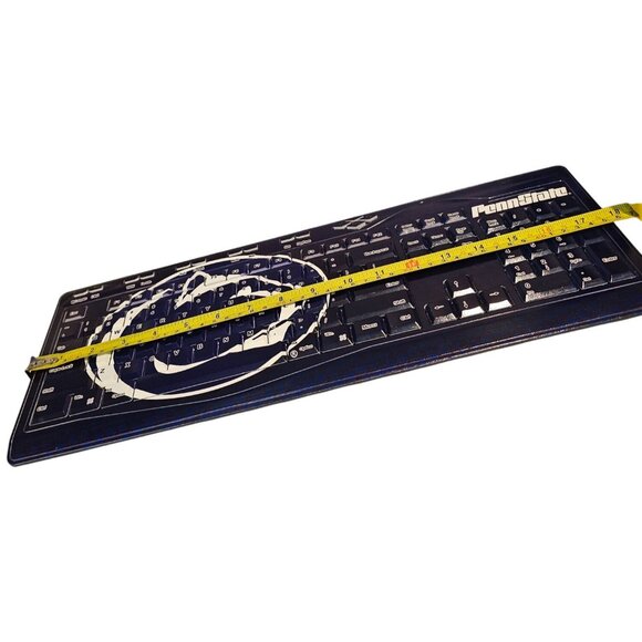 Penn State Wireless Keyboard Keyscaper 510w Custom Printed Full Size QWERTY - Picture 10 of 11